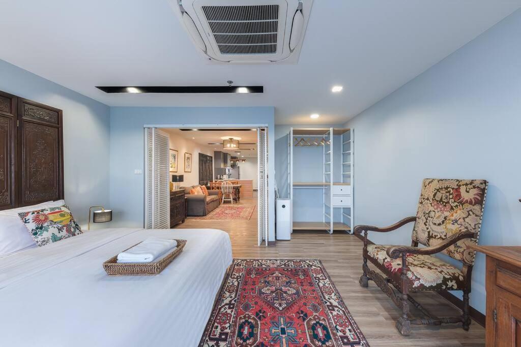 Bangkok, 5 Stars River View & Characteristic Decor Appartement